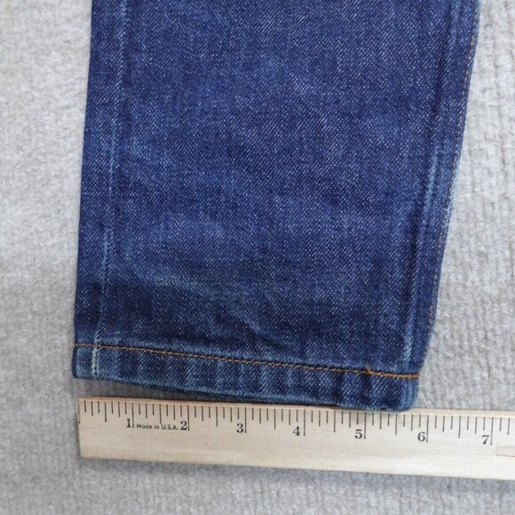 APC Jeans 30 Blue Straight Button Fly Petit New Standard Selvedge - Picture 5 of 15